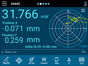 Beam Trace Position Tuning