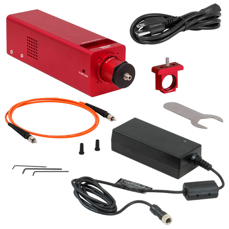 Thorlabs SLS201L Stabilized FiberCoupled Light Source w/ Universal