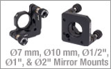 Standard, 2 Adjuster Kinematic Mirror Mounts