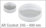UV Fused Silica, UV Coated