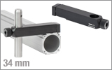 34 mm Rail Carriers for Ø1/2" Posts